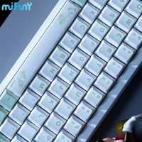 MiFuny TOM680 Mechanical Keyboard Custom Single/Tri Mode Hot Swap Keyboard 67Keys RGB Backlight for Gaming Office Gamer Keyboard