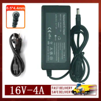 New 16V 4A 6.5*4.4MM AC DC Adapter charger For CANON IP100 IP90 IP110 I80 I70 printer Power with Power Cord