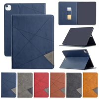 For iPad Air 5 4 Case 10.9 Luxury Business Flip Leather Book Case With Card Slot Stand Cover For iPad Pro 11 12.9 Mini 1 2 3 4 5