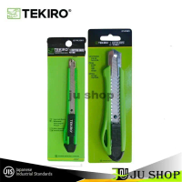 (JU.SH) (HARGA PER BIJI) TEKIRO pisau cutter KECIL 9MM/BESAR 18MM-1 cutter knife carter kater silet
