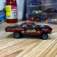 [ Loose - Không card ] Xe Hot Wheels ‘55 Chevy Bel Air Gasser