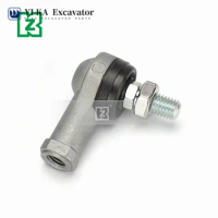 For Excavator accelerator cable push rod ball joint 8mm Hitachi Doosan Daewoo Shensteel flameout switch ball joint Heshang head