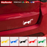 Reflective Car Window Body Trunk Fender RED Edition Decal Sticker For Jeep Renegade Compass Wrangler Grand Cherokee Gladiator