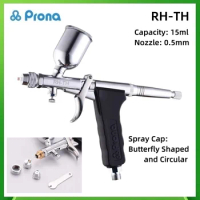 Prona RH-TH Airbrush 0.5mm Nozzle 15ml RHTH Spray PenCar Local Touch Up Paint Spraying Small Mini Spray Gun Paint Spray Tool