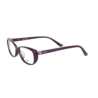 【ANNA SUI 安娜蘇】立體多層次造型光學眼鏡-黯紫(AS606-771)