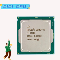 Used Core i7-9700K i7 9700K 3.6GHz Eight-Core Eight-Thread CPU Processor 12M 95W PC Desktop LGA 1151