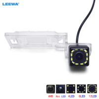 LEEWA For Audi A4L/TT/A5/Q5 09-12 Reversing Camera Special Car Backup Rear View Camera with AHD/4LED/8LED/12LED Light #CA2465