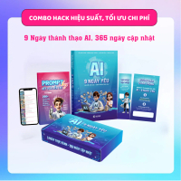 Combo Sách AI - 9 Ngày Yêu , Hack Hiệu Suất Công Việc, Tối Ưu Chi Phí