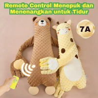 New Boneka Penenang Bayi Boneka Peluk Tidur Bayi Fitur Tepukan Lembut Otomatis dengan Musik untuk ba