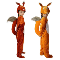 Children's Performance Costumes Animal Costumes Lion Tiger Fox Squirrel Kangaroo Wolf Panda Dance Pe