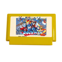 Megaman-2 8 Bit Game Cartridge For 60 Pin TV Game Console Japanese version