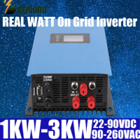 On Grid Inverter 24V 48V 220V Pure Sine Wave 50HZ 60HZ 1000W 2000W 3000W DC to AC Voltage Converter Power Supply For Family