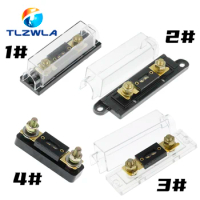 2PCS ANL Fuse 60 80 100 120 275 300 400 450A 500 AMP ANS Fuse Holder Bolt-on Fuse Automotive Fuse Holders Fusible Link With Fuse
