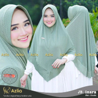 hijab instan jumbo/  hijab bergo/ hijabs sya'i  inara series by azlia hijab berbahan strada