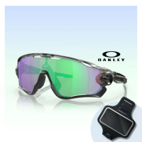 【Oakley】Jawbreaker 公路運動太陽眼鏡(OO9290-46 Prizm road jade 鏡片)
