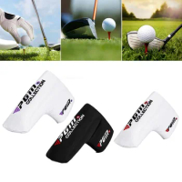 PGM Golf Club Head Cover Nylon Cloth Easy-to-Clean PU Thick Fur Lining Putter Head Cover Ultimates Safety Golf Accessories