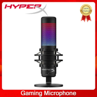 HyperX QuadCast S RGB USB Condenser Professional Microphone 4 Polar Patterns For PC, PS4, PS5 and Mac