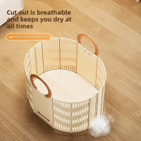 Large foldable laundry basket for storing dirty clothes Dirty clothes bin Cloth basket in the bathro