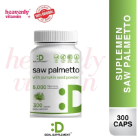 Deal Supplement Saw Palmetto with Pumpkin Seed Powder 5000 mg-300 Caps