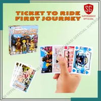 Mainan kartu board game Ticket To Ride First Journey Polos
