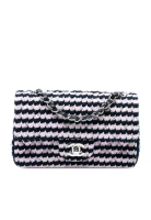 Chanel 二手 Chanel 迷你長方形經典粗花呢單翻蓋包