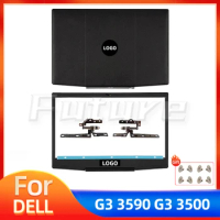 New Case For Dell G3 15 3500 G3 15 3590 P89F LCD Back Cover Rear Lid Top Case 0747KP Front Bezel Hinges Blue Logo