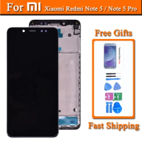 For Xiaomi Redmi Note 5 Pro LCD Display Touch Screen Digitizer Assembly Replacement parts for Redmi Note5 5.99 inch lcd