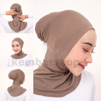Ciput Ninja Resleting Inner Hijab Jersey Premium |Dalaman Jilbab