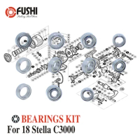 Fishing Reel Stainless Steel Ball Bearings Kit For Shimano 14 Stella C3000 C3000SDH C3000 X G Spinning reels Bearing Kits