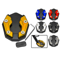 Đế mở rộng chân gác xe đạp điện bằng nhôm cho Yamaha NMAX – Tấm mở rộng chân chống sơn mạ màu vàng/đ