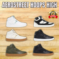 Sepatu Aerostreet Hoops High Original 39-44 // Hitam Putih // Army Gum // Putih Gum // Hitam Gum // 