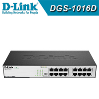 D-Link DGS-1016D Switch 友訊 16 ports 節能 10/100/1000Mbps 網路交換器
