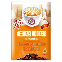 伯朗 咖啡焦糖瑪琪朵(三合一)(15gx45包/袋) [大買家]