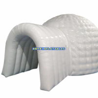 PVC Customized Durable Small White inflatable igloo Dome Inflatable Igloo Tent For Sale