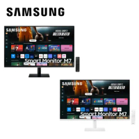 (新品上市)SAMSUNG三星 32吋 M7(2024)智慧聯網顯示器 S32DM702UC黑色 S32DM703UC白