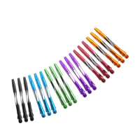 3pcs/ Set Of 6 Colored Carved Darts 45mm/1.78in Aluminum Alloy Darts Accessories Throwing Darts Game Entertainment
