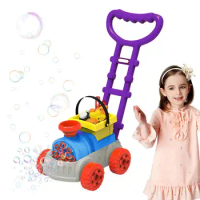 Toddler Lawn Mower Push Bubble Lawn Mower Beach Swimming Toys Automatic Push Toys For 3 4 5 6 7 8 Years Old Boys Girls Wedding