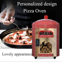 Italian pizza kiln Baking Oven Machine Roast Steak Chicken Cake Bread Pizza Oven Gull-style Dome Electric Pizza Oven with Mosaic
