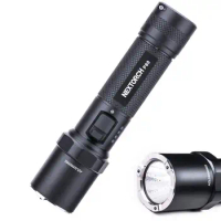NEXTORCH P80 P9 LED 1300LM Flashlight 4 Modes Double Switch Type-C Rechargeable Waterproof Mini Pocket Tactical Torch