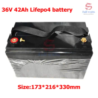 36V 40Ah 42Ah LiFepo4 Battery Pack for Rickshaw Ebike Power Bank Power Tools Sotrage 2000W Electric Scooter + 5A Charger