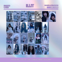 GLOSSY PHOTOCARD ILLIT MAMIHLAPINATAPAI ROUNDED 25 PCS KPOP UNOFFICIAL IROHA MINJU WONHEE YUNAH