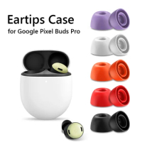 5 Pairs Earbuds Case Anti Slip Silicone Earpads Case Protective Replacement Earplug for Google Pixel Buds Pro
