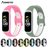 For Samsung Galaxy Fit 2 SM-R220 Smart Watch Silicone Strap For Samsung Galaxy Fit2 Soft Bracelet Replacement Wristband band