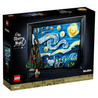 【LEGO 樂高】21333 IDEAS系列 Vincent van Gogh - The Starry Night 星夜(文森·梵谷 收藏 擺設)