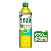 【每朝健康】健康綠茶650ml(24瓶/箱)