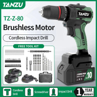 HOT SALE TANZU TZ-Z-80 21V Brushless Cordless Impact Drill Screw Driver