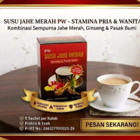 susu jahe merah  ginseng pasak bumi - purwoceng - herbal alami