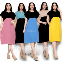 PAKET USAHA 3Pcs Khamila Dress Daster Wanita Dewasa Crinkle Airflow Premium Busui/Bumil Friendly Sak