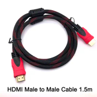 HDMI cable HDMI to HDMI V1.3b male to male Cable HD 1080p High quality 1M 1.5M for HDTV LCD DVD Home Theater projector 5ft