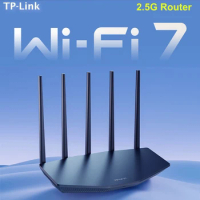 TP-LINK WiFi7 BE3600 Router 2.5G Gigabit Ethernet Port Home High Speed Internet Connection 2 WAN Ports Convergence Acceleration